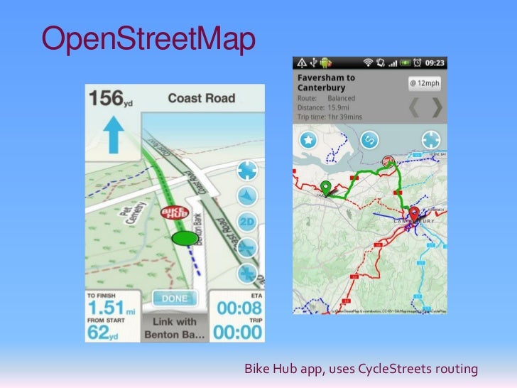 OpenStreetMap and CycleStreets: collaborative map-making and cartogra…