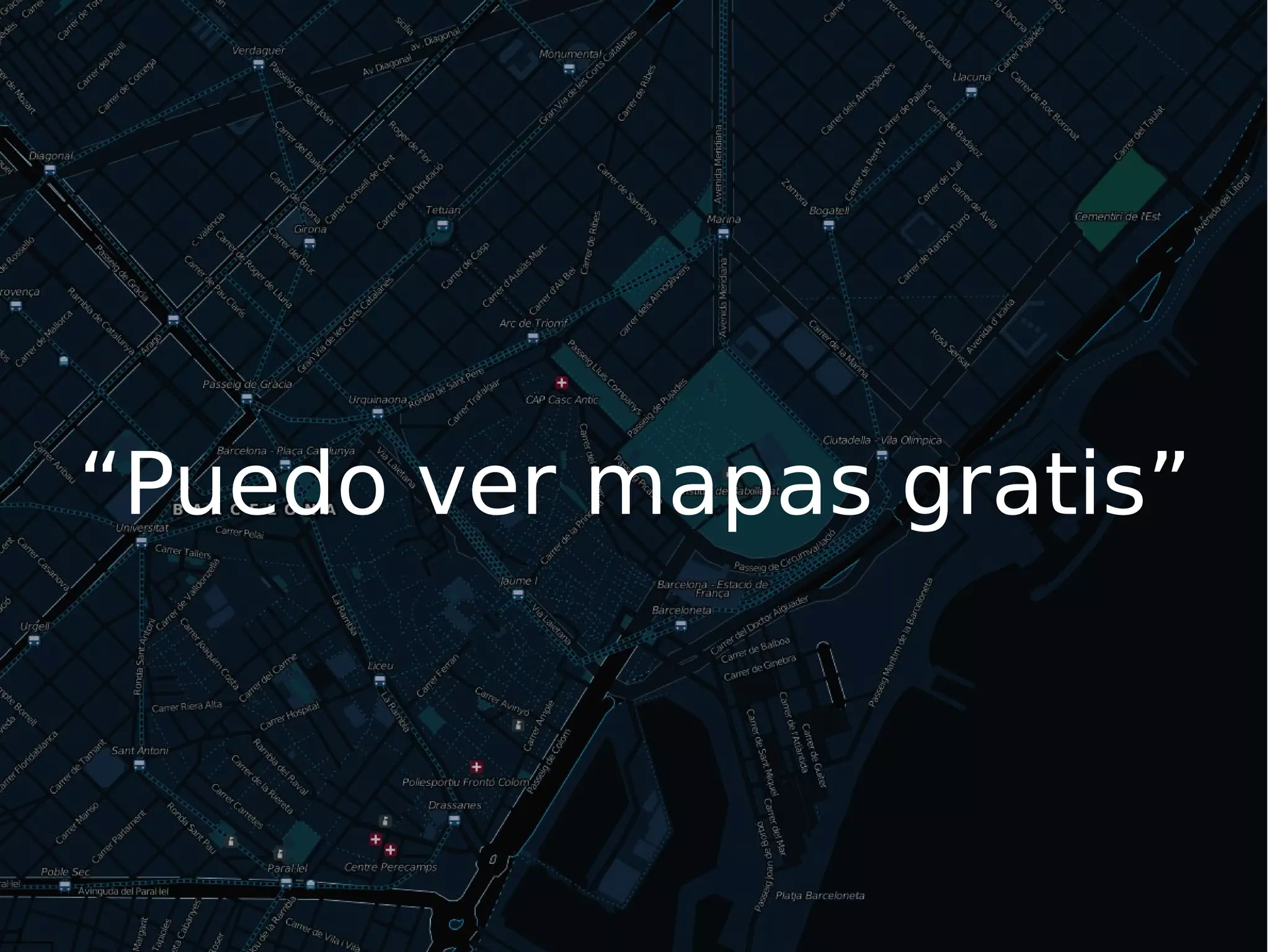 Platón Mapas web 