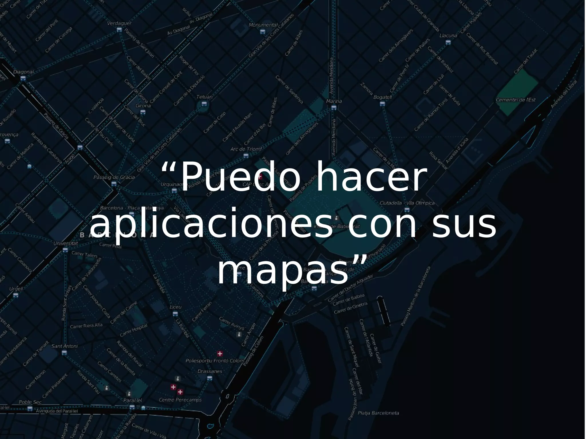 “Están sacando los mapas del cajón” 