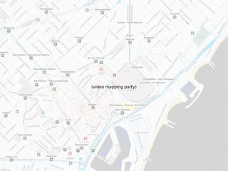 Mapnik renderer (tile.osm.org) tiles@home (osmarender) www.osm.org website map editing software PostgreSQL backend Planet dump , Planet diffs PostGIS OpenLayers (“slippy map”) Mapnik style- sheets API 0.6 Mapnik + mod_tile mod_tile cache osm2pgsql osmosis Potlatch JOSM import scripts Geodata GPX traces, photos & notes WMS services Yahoo! imagery map tiles etcetera etcetera [email_address] server MySQL [email_address] clients Merkaator etcetera XAPI Mapping parties (the fun stuff) 