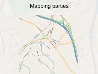 Mapping parties
 