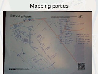 Mapping parties
 