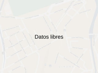 Datos libres
 
