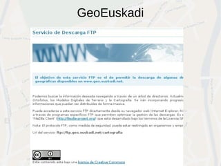 GeoEuskadi
 