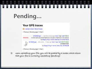 Pending...




upon uploading your file, you will be greeted by a screen which shows
that your file is currently uploading (pending)
 