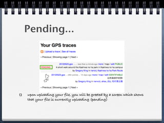 Pending...




upon uploading your file, you will be greeted by a screen which shows
that your file is currently uploading (pending)
 