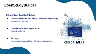 Study Builder Leveraging the Graph for Clinical Trials and Standards | PDF