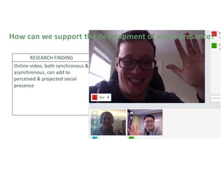 Karen Swan: Social presence in online learning: what’s the big deal? | PDF