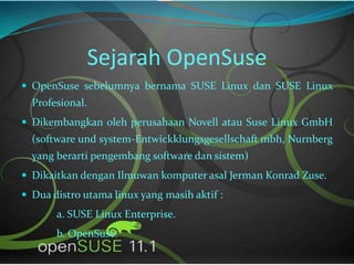 Open suse | PPTX
