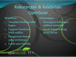 Open suse | PPTX