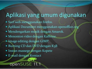 Open suse | PPTX