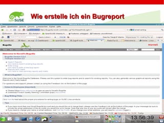 - Entwickle und dokumentiere freie Software 