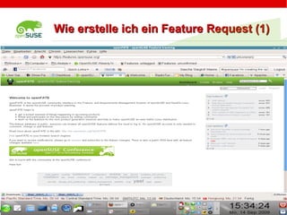 Erste Schritte in freien Projekten Aufruf: 