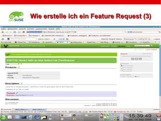 Bleib weiterhin experimentierfreudig. ©   9/16/09   Sascha Manns openSUSE.org 