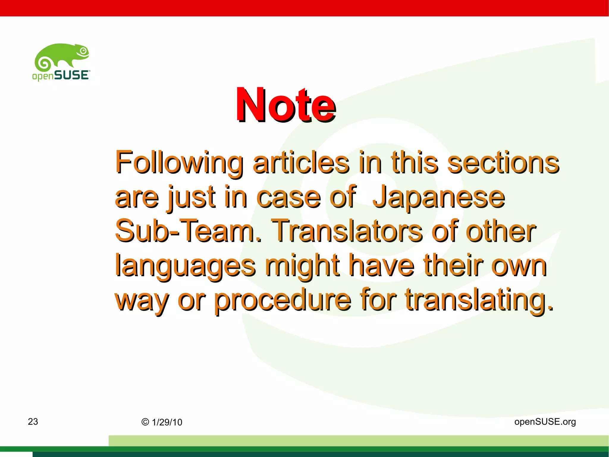 Ambassadors: We plan to participate the Ambassador Program. We give all Ambassadors the Option to publish their local Events in the Weekly News. 