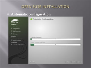 Automatic configuration  