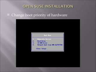 Change boot priority of hardware 