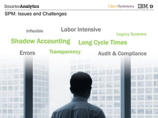 © 2013 IBM CorporationSales Performance Management Round Table | Kuala Lumpur
SPM: Issues and Challenges
9
Errors Transparency
Shadow Accounting Long Cycle Times
Audit & Compliance
Labor IntensiveInflexible
Legacy Systems
 