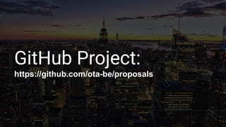 Open Technology Assemby Open Source Support Program