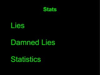 Stats Lies 