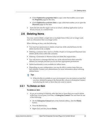 OpenText Content Server CE 22.1 - OpenText Enterprise Connect Plug-in ...