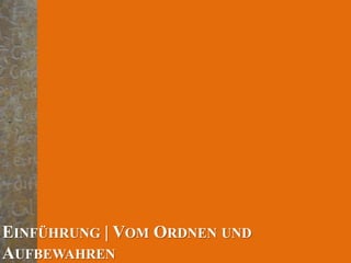 11
© PROJECT CONSULT Unternehmensberatung Dr. Ulrich Kampffmeyer GmbH 2011 / Autorenrecht: <Vorname Nachname> Mrz-15 / Quelle: PROJECT CONSULT 3
Elektronische Archivierung und elektronisches Records Management VSA Jahresversammlung 2012Dr. Ulrich Kampffmeyer
|Introduction|FromECMtoEIM||
Unstructured
Content
Unstructured
Content
DataDataBusiness
Processes
Business
Processes
STORE
MANAGE
DELIVER
PRESERVE
CAPTURE
STORE
MANAGE
DELIVER
PRESERVE
CAPTURE
STORE
MANAGE
DELIVER
PRESERVE
CAPTURE
AIIM International, 2003
Enterprise Information Management
 
