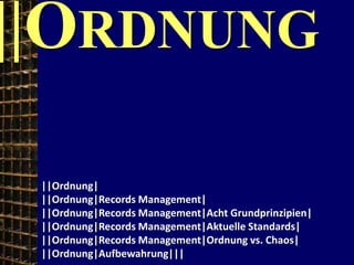 13
© PROJECT CONSULT Unternehmensberatung Dr. Ulrich Kampffmeyer GmbH 2011 / Autorenrecht: <Vorname Nachname> Mrz-15 / Quelle: PROJECT CONSULT 3
Elektronische Archivierung und elektronisches Records Management VSA Jahresversammlung 2012Dr. Ulrich Kampffmeyer
|Introduction|The Pyramid of Knowledge |||
 
