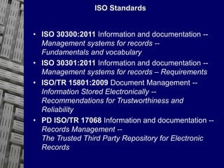 23
© PROJECT CONSULT Unternehmensberatung Dr. Ulrich Kampffmeyer GmbH 2011 / Autorenrecht: <Vorname Nachname> Mrz-15 / Quelle: PROJECT CONSULT 3
Elektronische Archivierung und elektronisches Records Management VSA Jahresversammlung 2012Dr. Ulrich Kampffmeyer
||Pointofview|SAP|||
EIM COMMON USECASES:
• Operational EIM
Managing on-boarding, use and off-
boarding of all types of information within
and outside the enterprise
• Analytical EIM
Using Business Intelligence and BigData
analytics to leverage information
• Information Governance
Active control of information
 