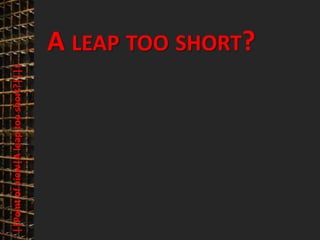25
© PROJECT CONSULT Unternehmensberatung Dr. Ulrich Kampffmeyer GmbH 2011 / Autorenrecht: <Vorname Nachname> Mrz-20 / Quelle: PROJECT CONSULT 3
Elektronische Archivierung und elektronisches Records Management VSA Jahresversammlung 2012Dr. Ulrich Kampffmeyer
||Pointofview|Aleaptooshort?||||
A LEAP TOO SHORT?
 