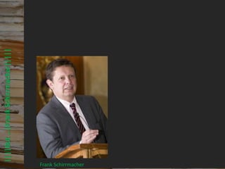 60
© PROJECT CONSULT Unternehmensberatung Dr. Ulrich Kampffmeyer GmbH 2011 / Autorenrecht: <Vorname Nachname> Mrz-20 / Quelle: PROJECT CONSULT 3
Elektronische Archivierung und elektronisches Records Management VSA Jahresversammlung 2012Dr. Ulrich Kampffmeyer
||||But…|FrankSchirrmacher|||||
Frank Schirrmacher
 