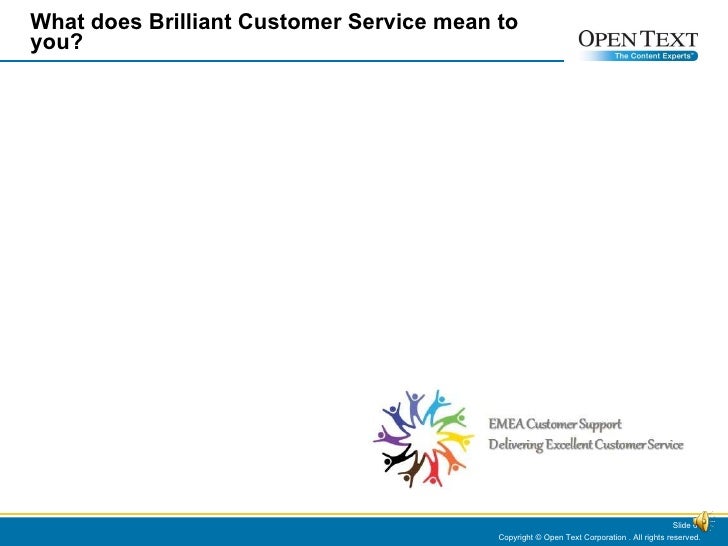 what does excellent customer service mean to you