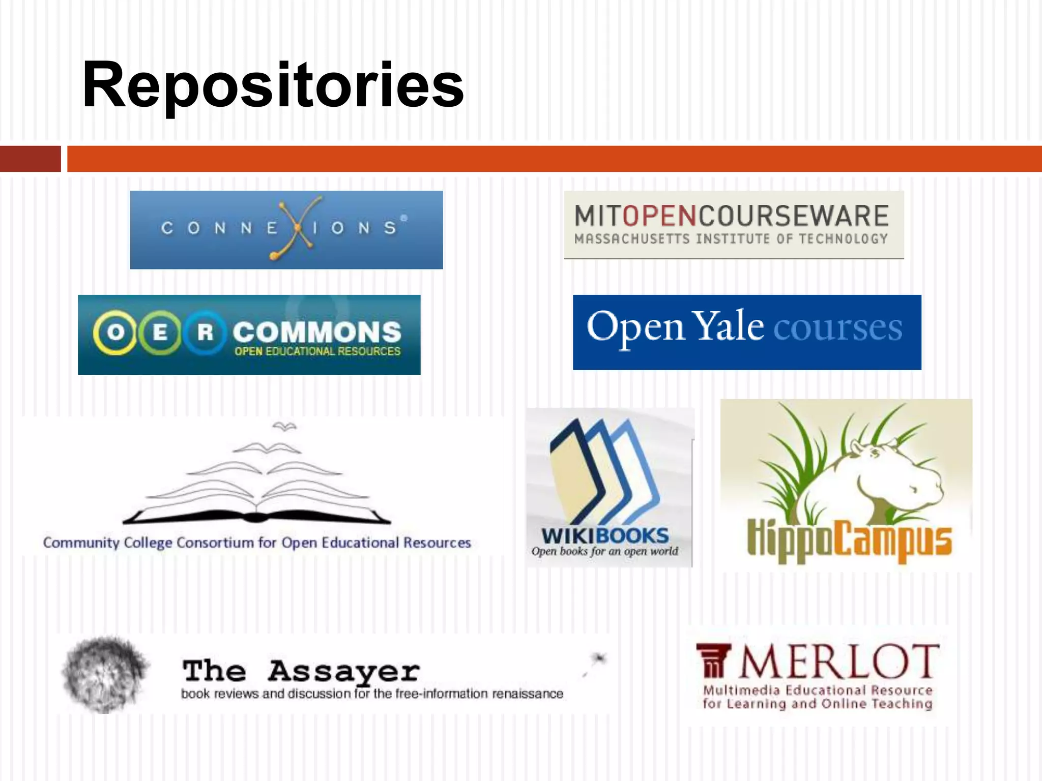 Repositories
 