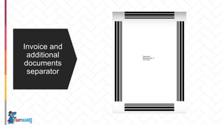 Invoice and
additional
documents
separator
 