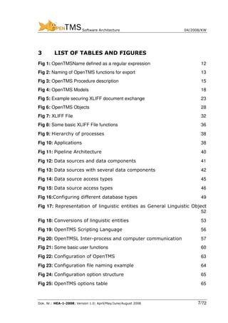 Open Tms Software Architecure | PDF
