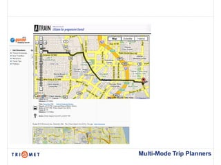 Multi-Mode Trip Planners
 