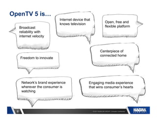 Nagra OpenTV 5 solution | PDF
