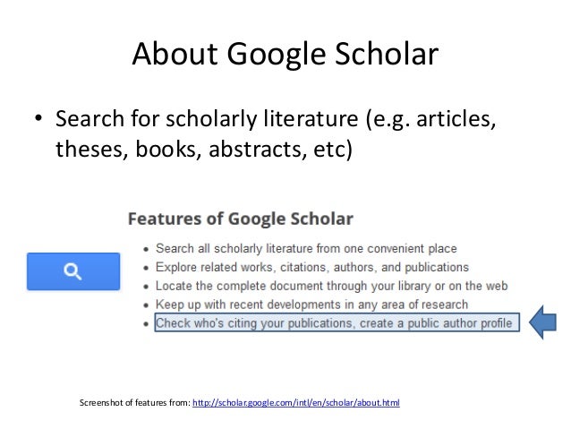 thesis on google scholar