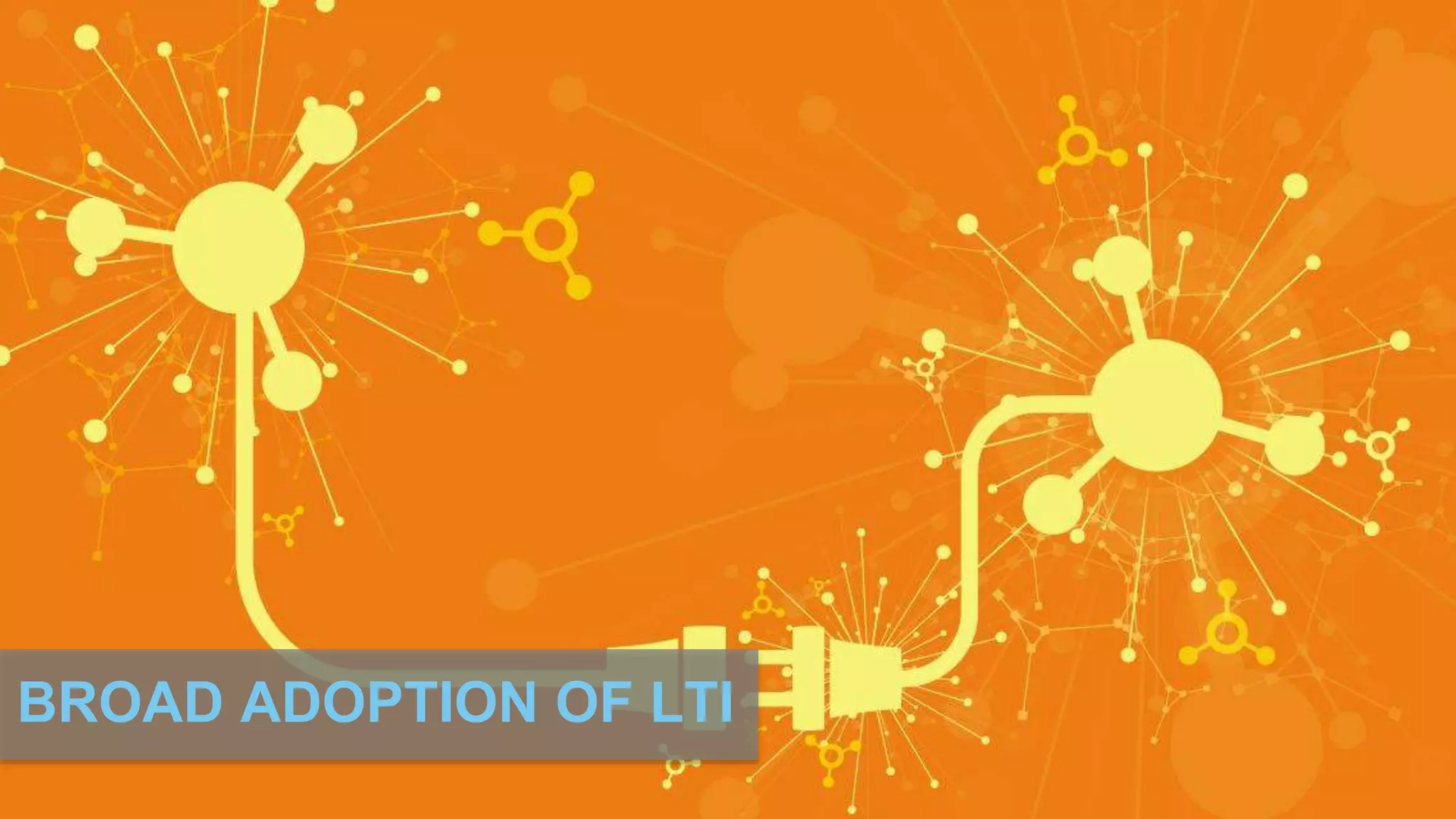 BROAD ADOPTION OF LTI
 