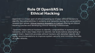 OpenVAS in Cyber Security: Open Vulnerability Assessment System | PDF