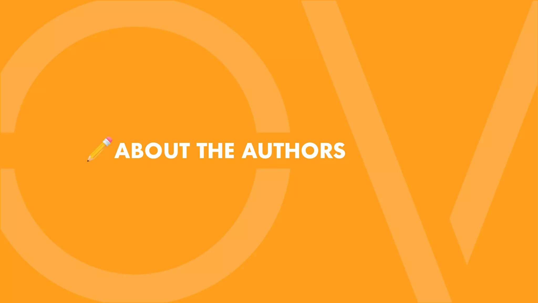 ABOUT THE AUTHORS
 