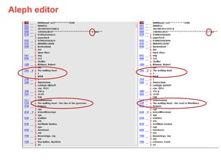 Aleph editor  