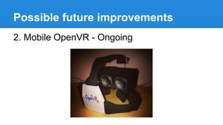 OpenVR at Arduino Day Malmö | PPTX