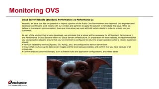Monitoring OVS 
 