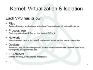 Linux Virtualization | PPT
