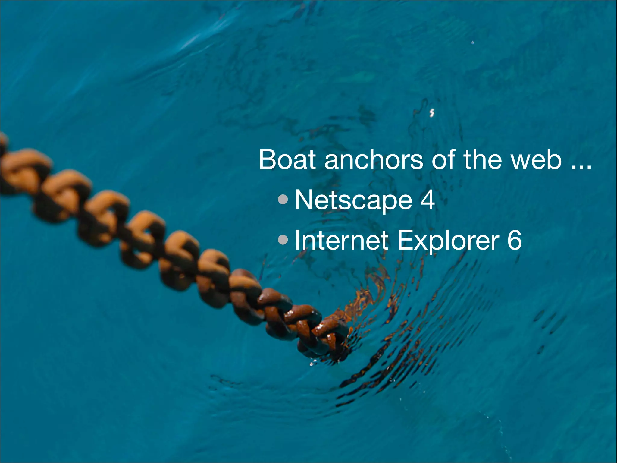 Is the Open Web the Platform for Tomorrow