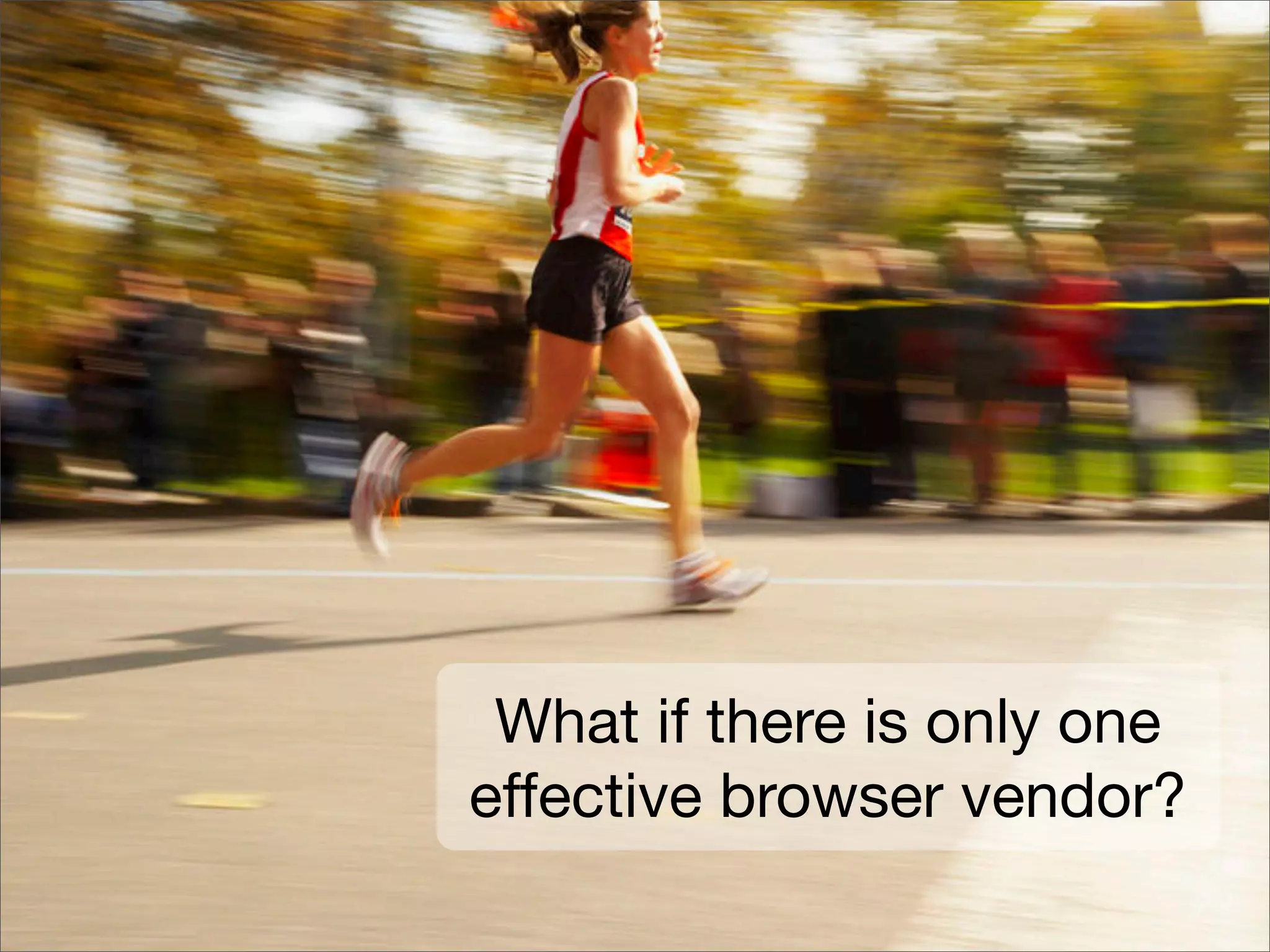 Is the Open Web the Platform for Tomorrow