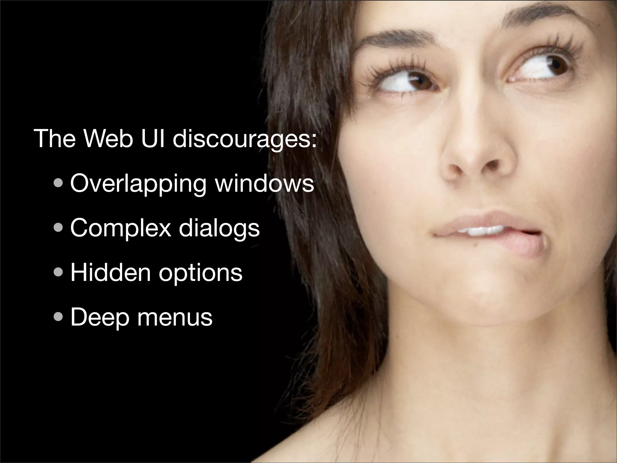 Is the Open Web the Platform for Tomorrow