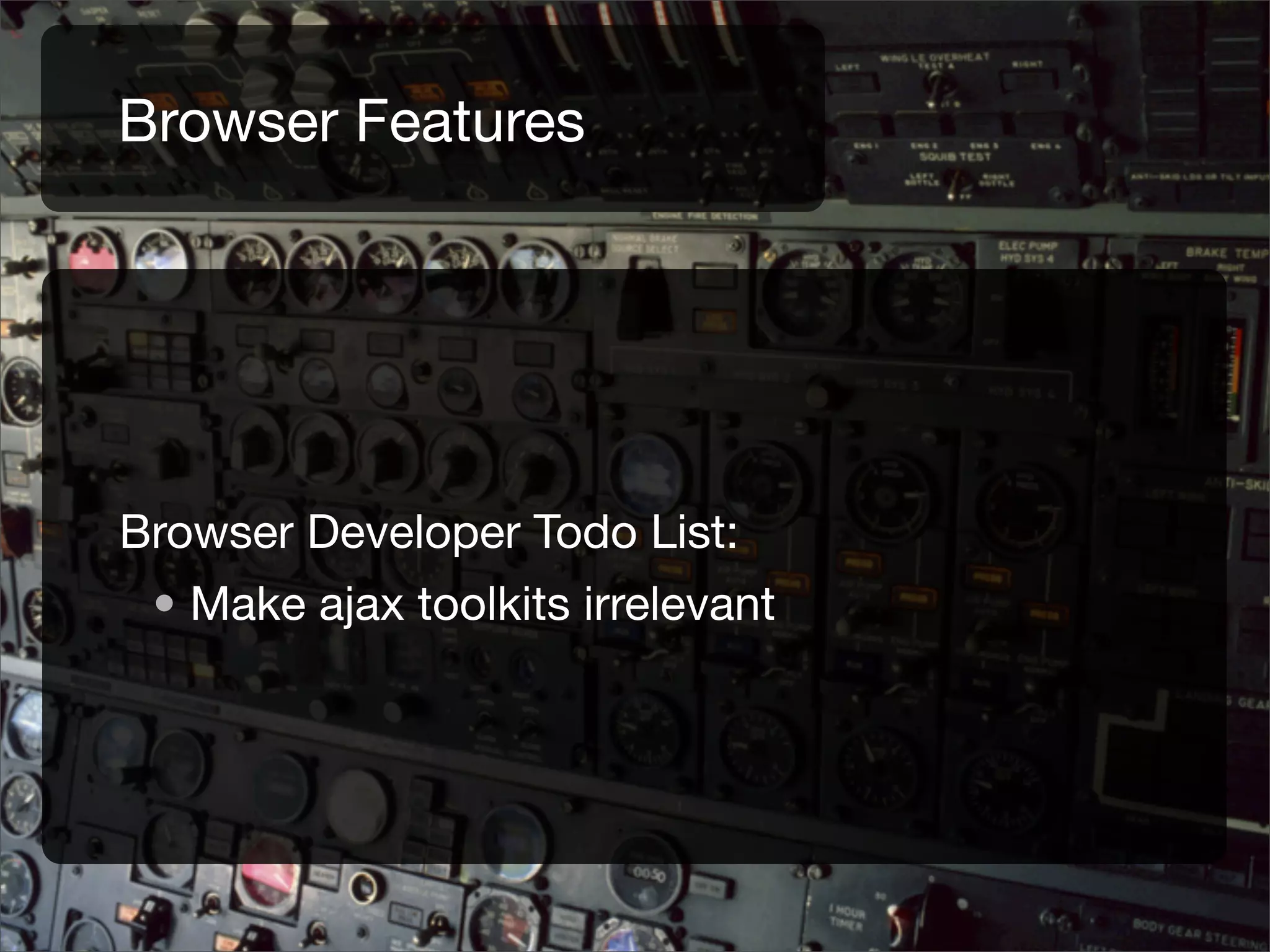 Is the Open Web the Platform for Tomorrow