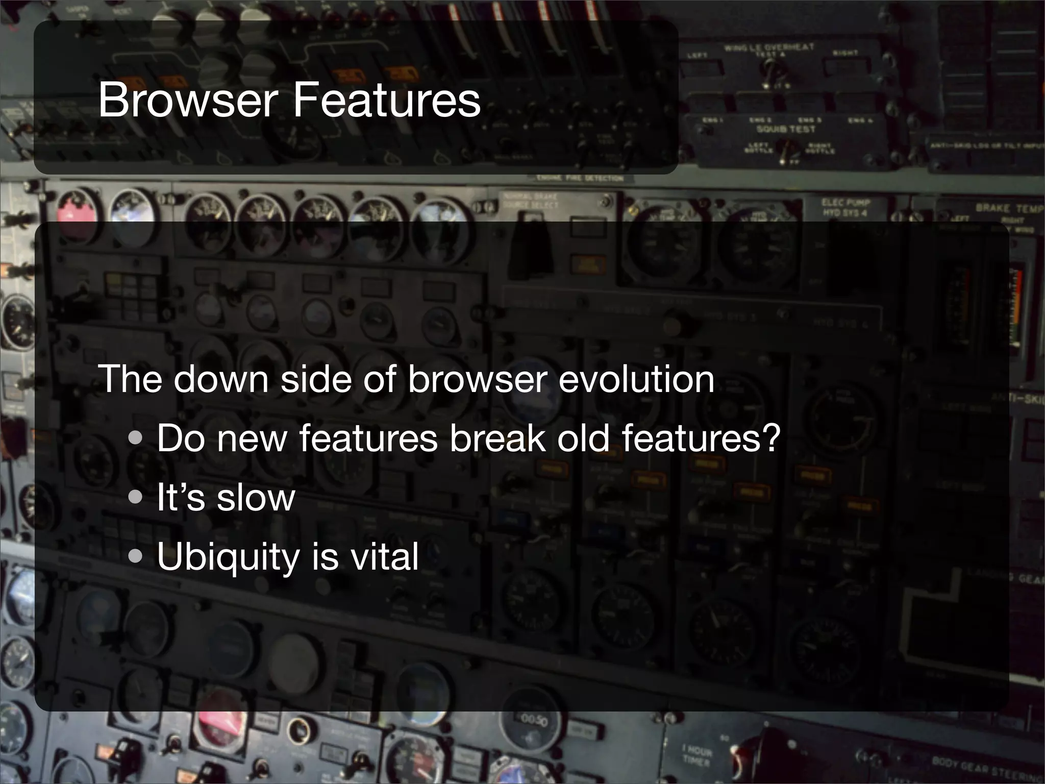 Is the Open Web the Platform for Tomorrow