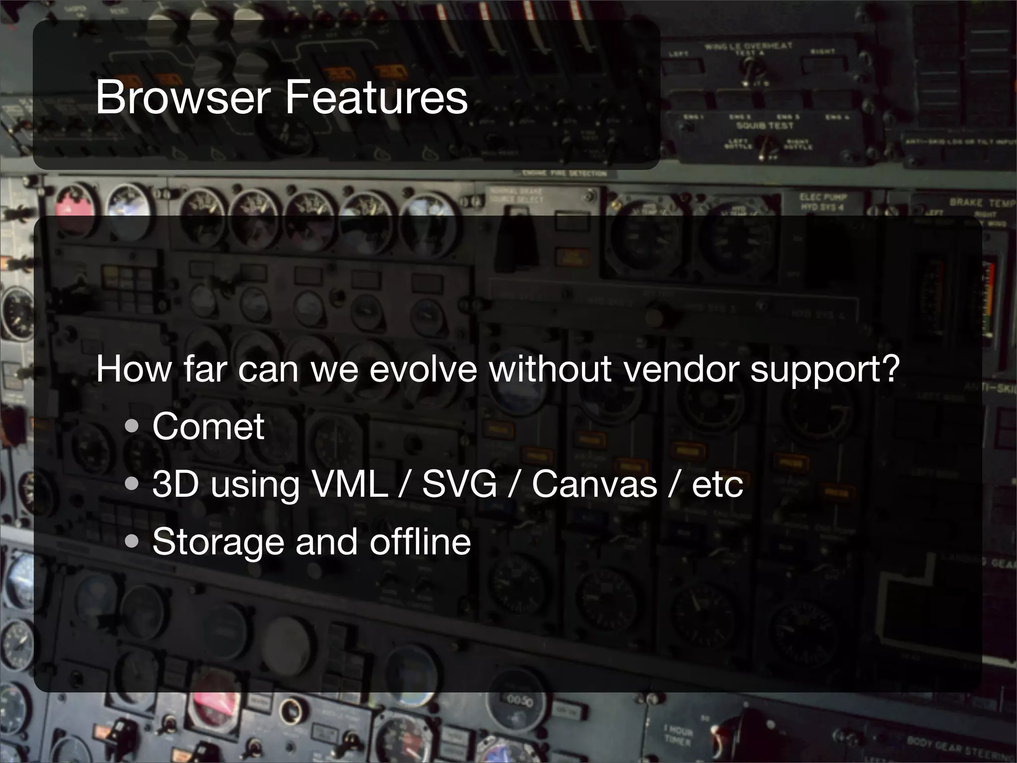 Is the Open Web the Platform for Tomorrow